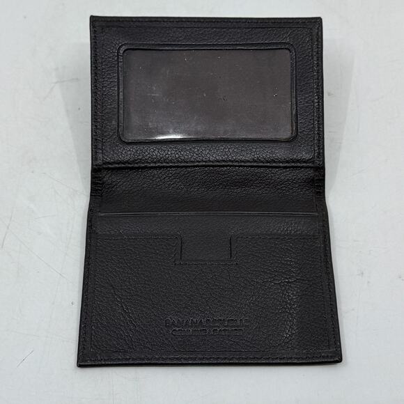 BANANA REPUBLIC Brown Leather Bi-fold Wallet & Card holder Bundle - Picture 9 of 9
